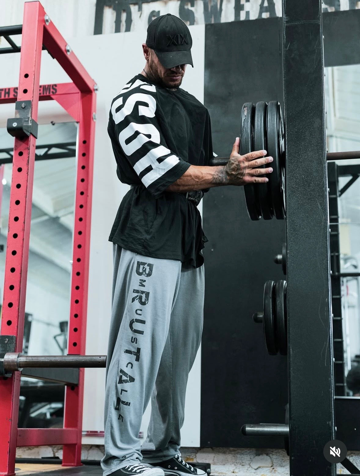 Grey Baggy Pant